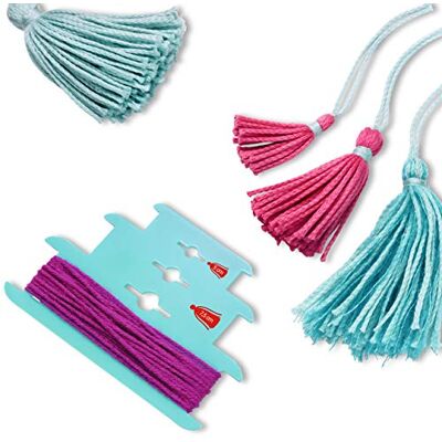 Prym Mint (12.1 x 8.2cm) Love Tassel Maker 5 Pieces Prym Mint (12.1 x 8.2cm) Love Tassel Maker 5 Pieces