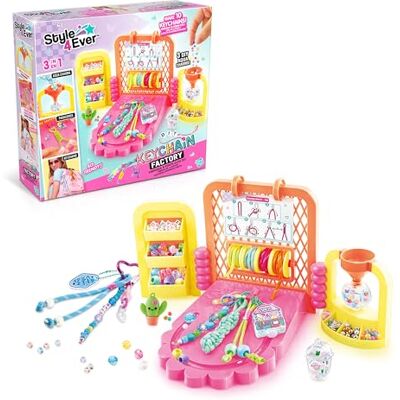 Canal Toys Style 4 Ever DIY Keychain Making Kit – Make 8 Paracord & Beaded Keychains with Aqua Charms Bag Charms Creative Craft Kit for Kids Age 6+ Gift Idea Canal Toys Style 4 Ever DIY Keychain Making Kit – Make 8 Paracord & Beaded Keychains with Aqua Charms Bag Charms Creative Craft Kit for Kids Age 6+ Gift Idea