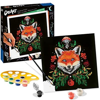 Ravensburger CreArt Pixie Cold Edition Fox Paint by Numbers for Adults Craft Kits for Adults and Kids Age 12 Years Up Ravensburger CreArt Pixie Cold Edition Fox Paint by Numbers for Adults Craft Kits for Adults and Kids Age 12 Years Up