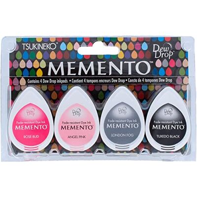 Tsukineko Imagine Crafts Memento Dew Drop Dye Ink Pads 4 kg Girls' Night Out Tsukineko Imagine Crafts Memento Dew Drop Dye Ink Pads 4 kg Girls' Night Out