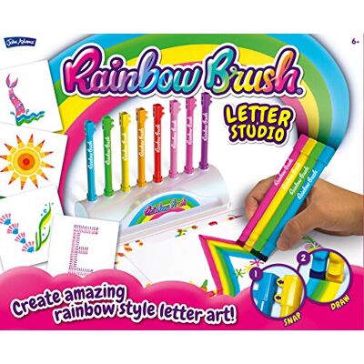 John Adams , Rainbow Brush Letter Studio: Create amazing rainbow style letter art! , Arts & crafts , Ages 6+ John Adams , Rainbow Brush Letter Studio: Create amazing rainbow style letter art! , Arts & crafts , Ages 6+
