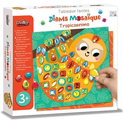 Crea lign' Mosaic Diams, Multi-Colour, 24.5 x 24.5 x 24.5 cm Crea lign' Mosaic Diams, Multi-Colour, 24.5 x 24.5 x 24.5 cm