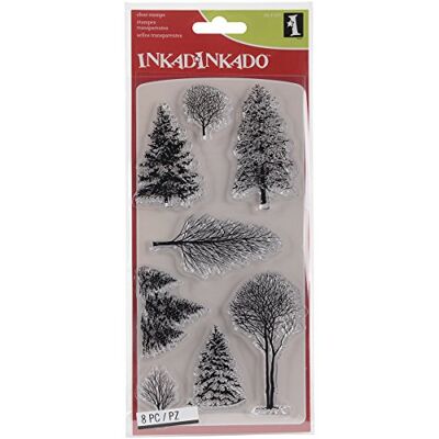 Inkadinkado Christmas Woodland Wonderland Stamp Set - Stamps for Cardmaking & Scrapbooking Inkadinkado Christmas Woodland Wonderland Stamp Set - Stamps for Cardmaking & Scrapbooking