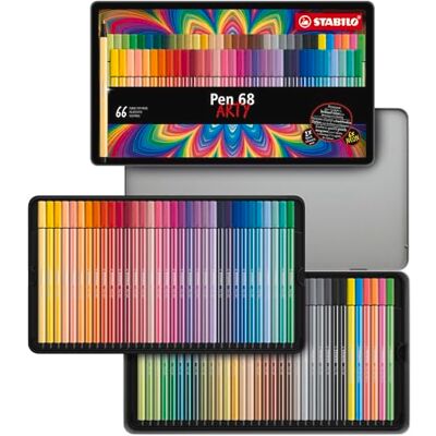 STABILO Pen 68 ARTY felt pen Medium Multicolour - felt pen STABILO Pen 68 ARTY felt pen Medium Multicolour - felt pen