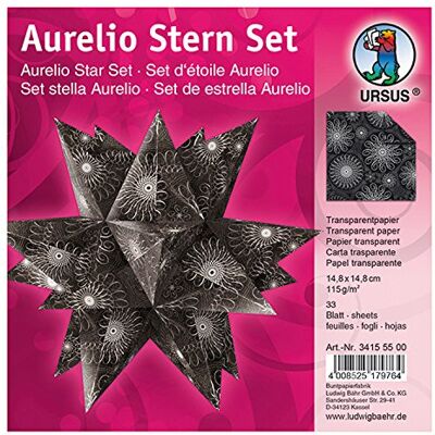 Ursus Aurelio Star Folding Paper, Transparent Paper Ursus Aurelio Star Folding Paper, Transparent Paper
