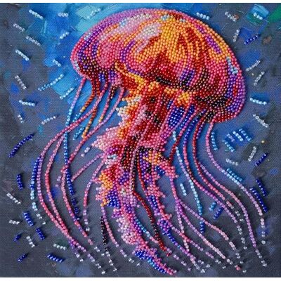 Abris Art Dangerous Grace Bead Embroidery Kit Abris Art Dangerous Grace Bead Embroidery Kit