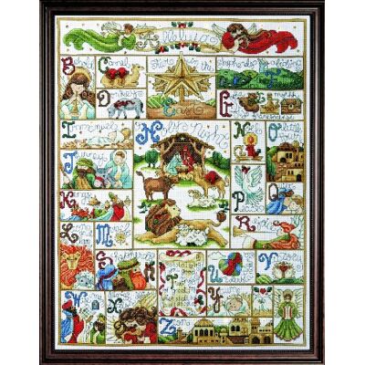 Design Works Tobin Cross Stitch Kit, Aida, 16"x21" 14 Count, by The Yard Design Works Tobin Cross Stitch Kit, Aida, 16"x21" 14 Count, by The Yard