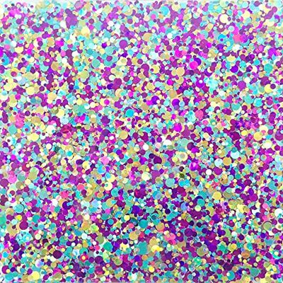 Incudo Blue and Purple Chunky Glitter Cast Acrylic Sheet, 3mm Thick (150x125mm) Incudo Blue and Purple Chunky Glitter Cast Acrylic Sheet, 3mm Thick (150x125mm)