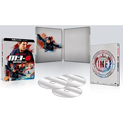 Paramount Home Entertainment Mission: Impossible 6 Fallout 4K UHD + Blu-ray Steelbook Paramount Home Entertainment Mission: Impossible 6 Fallout 4K UHD + Blu-ray Steelbook