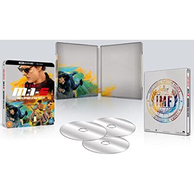 Paramount Home Entertainment Mission: Impossible 5 Rogue Nation 4K UHD + Blu-ray Steelbook Paramount Home Entertainment Mission: Impossible 5 Rogue Nation 4K UHD + Blu-ray Steelbook
