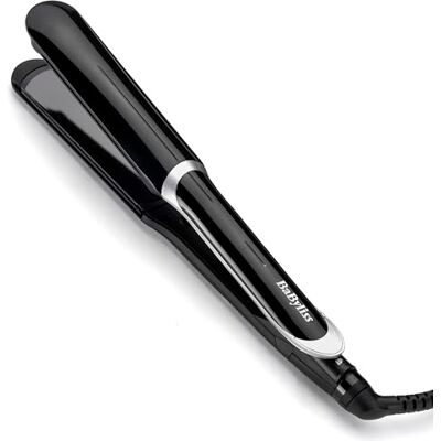 BaByliss Smooth Pro Wide Plate Hair Straighteners Extra-Long Ceramic Plates for Thick & Long Hair, Ionic Frizz Control, Up to 235°C, 6 Heat Settings, Fast Heat-Up, Heat Mat Included, Black, 2597U BaByliss Smooth Pro Wide Plate Hair Straighteners Extra-Long Ceramic Plates for Thick & Long Hair, Ionic Frizz Control, Up to 235°C, 6 Heat Settings, Fast Heat-Up, Heat Mat Included, Black, 2597U