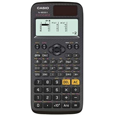 Casio FX-85DE X ClassWiz Technical and Scientific Calculator German menu guide and notation. Casio FX-85DE X ClassWiz Technical and Scientific Calculator German menu guide and notation.