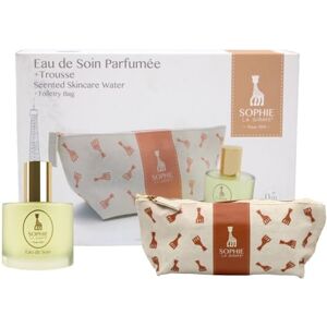 KP Pharma Sophie La Girafe Perfume Gift Set, Contains Vegan and Dermatologically tested Alcohol-Free Scented Skincare Water Perfume for Newborn Baby Age 0+, 50ml and Toiletry Storage Bag KP Pharma Sophie La Girafe Perfume Gift Set, Contains Vegan and Dermatologically tested Alcohol-Free Scented Skincare Water Perfume for Newborn Baby Age 0+, 50ml and Toiletry Storage Bag