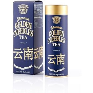 TWG Tea Yunnan Golden Needles Black Tea Nutty & Malty Haute Couture Tin, 40g Gift Set TWG Tea Yunnan Golden Needles Black Tea Nutty & Malty Haute Couture Tin, 40g Gift Set