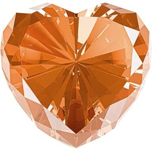 QIANWEI Amber Crystal Diamonds Paper Weights, Heart Shape Real Crystal Diamond Glass Gems Paperweight for Decoration 80mm, Big Diamonds Home Office Decor Valentine's Day Gift Wedding Favors with Gift Box QIANWEI Amber Crystal Diamonds Paper Weights, Heart Shape Real Crystal Diamond Glass Gems Paperweight for Decoration 80mm, Big Diamonds Home Office Decor Valentine's Day Gift Wedding Favors with Gift Box