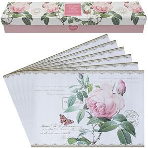 L & P Home & Gifts The Leonardo Collection Redoute Rose Drawer Liners Velvet Rose & Oud By Pierre-Joseph Redoute Scented Paper Sheets for Drawers and Shelves Decorative Fragrance Storage Solution for Home Use L & P Home & Gifts The Leonardo Collection Redoute Rose Drawer Liners Velvet Rose & Oud By Pierre-Joseph Redoute Scented Paper Sheets for Drawers and Shelves Decorative Fragrance Storage Solution for Home Use