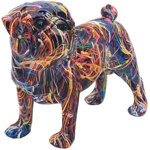L & P Home & Gifts Lesser & Pavey Supernova Pug Figurine For Home & Office Home Decor Ornaments Gift For Women & Men Beautiful Figurine For Indoor & Outdoor Living Room Decor Ornaments L & P Home & Gifts Lesser & Pavey Supernova Pug Figurine For Home & Office Home Decor Ornaments Gift For Women & Men Beautiful Figurine For Indoor & Outdoor Living Room Decor Ornaments