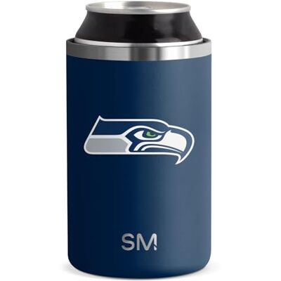 Simple Modern Officially Licensed NFL Seattle Seahawks Gifts for Men, Women, Dads, Fathers Day Insulated Ranger Can Cooler for Standard 12oz Cans Beer, Seltzer, and Soda Simple Modern Officially Licensed NFL Seattle Seahawks Gifts for Men, Women, Dads, Fathers Day Insulated Ranger Can Cooler for Standard 12oz Cans Beer, Seltzer, and Soda