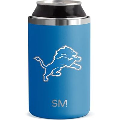 Simple Modern Officially Licensed NFL Detroit Lions Gifts for Men, Women, Dads, Fathers Day Insulated Ranger Can Cooler for Standard 12oz Cans Beer, Seltzer, and Soda Simple Modern Officially Licensed NFL Detroit Lions Gifts for Men, Women, Dads, Fathers Day Insulated Ranger Can Cooler for Standard 12oz Cans Beer, Seltzer, and Soda