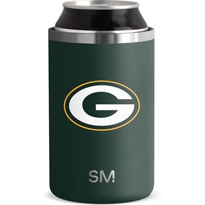 Simple Modern Officially Licensed NFL Green Bay Packers Gifts for Men, Women, Dads, Fathers Day Insulated Ranger Can Cooler for Standard 12oz Cans Beer, Seltzer, and Soda Simple Modern Officially Licensed NFL Green Bay Packers Gifts for Men, Women, Dads, Fathers Day Insulated Ranger Can Cooler for Standard 12oz Cans Beer, Seltzer, and Soda