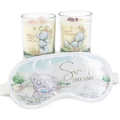 Me To You Tatty Teddy Eyemask and Scented Crystal Candles Gift Set Signature Collection, White Me To You Tatty Teddy Eyemask and Scented Crystal Candles Gift Set Signature Collection, White
