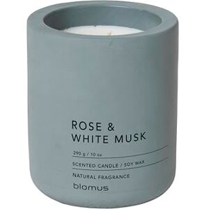 blomus Fraga Scented Candle Flintstone L Soy Wax Concrete,Medium blomus Fraga Scented Candle Flintstone L Soy Wax Concrete,Medium