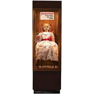 STAR CUTOUTS SC1540 Creepy Annabelle Doll in Glass Case – Horror Cardboard Cutout for Halloween, Party Props & Scary Fun STAR CUTOUTS SC1540 Creepy Annabelle Doll in Glass Case – Horror Cardboard Cutout for Halloween, Party Props & Scary Fun