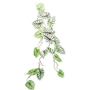 Leaf 120cm Artificial Hanging Trailing Plant Alocasia Dragon Scale - Artificial Hanging Plant Leaf 120cm Artificial Hanging Trailing Plant Alocasia Dragon Scale - Artificial Hanging Plant