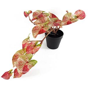 Leaf - Caladium Pink Splash - 35 cm - Artificial Plant Leaf - Caladium Pink Splash - 35 cm - Artificial Plant