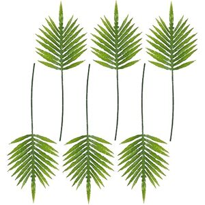 Green Monstera Leaf - Pack of 6 - 95cm Artificial Decoration Green Monstera Leaf - Pack of 6 - 95cm Artificial Decoration