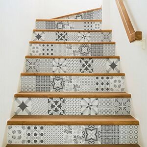 Ambiance Gray Staircase Wall Sticker - Wall Sticker Ambiance Gray Staircase Wall Sticker - Wall Sticker