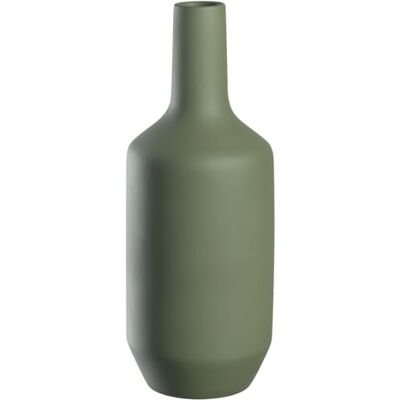 LEONARDO HOME Milano 026821 Ceramic Vase, 1 Piece, Modern Ceramic Vase, Decorative Vase for Artistic Flower Bouquets, Elegant Flower Vase, Eye-catching Decoration, Height 40 cm, Green LEONARDO HOME Milano 026821 Ceramic Vase, 1 Piece, Modern Ceramic Vase, Decorative Vase for Artistic Flower Bouquets, Elegant Flower Vase, Eye-catching Decoration, Height 40 cm, Green