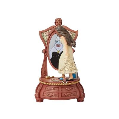 Enesco Disney Traditions Vanessa Vanity With Ursula Mirror Figurine Enesco Disney Traditions Vanessa Vanity With Ursula Mirror Figurine