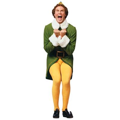 Star Cutouts Buddy Elf Small - Christmas Decoration Star Cutouts Buddy Elf Small - Christmas Decoration