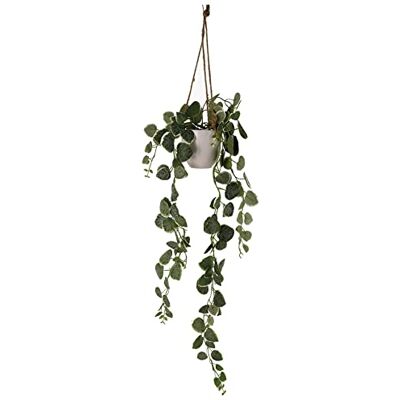 Leaf 90cm Artificial String of Hearts Plant - Green - Artificial Plant Leaf 90cm Artificial String of Hearts Plant - Green - Artificial Plant