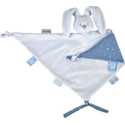 Nattou Maxi Doudou - Glow in Dark Baby Comforter - Blue Nattou Maxi Doudou - Glow in Dark Baby Comforter - Blue