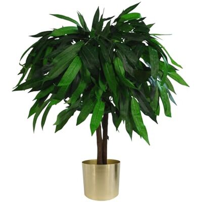 Genuine Leaf Design UK - Mango Tree 80cm - Artificial Tree Genuine Leaf Design UK - Mango Tree 80cm - Artificial Tree