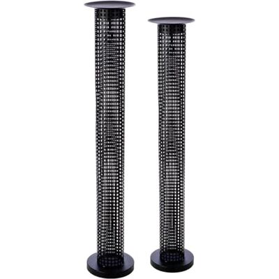 GILDE Casablanca Floor Candle Holder Retino - 82cm, Black GILDE Casablanca Floor Candle Holder Retino - 82cm, Black