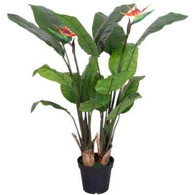 Leaf 120cm Artificial Bird of Paradise Plant - Extra Large Green - Artificial Plant Leaf 120cm Artificial Bird of Paradise Plant - Extra Large Green - Artificial Plant