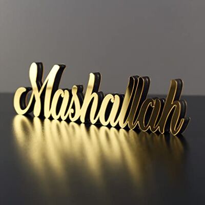 iwa concept Mashallah Gold Home Decor or Islamic Decor for Table or Shelves Home Decorations for Ramadan Gifts Eid Decorations Islamic Ramadan Gift Islamic Table Decor iwa concept Mashallah Gold Home Decor or Islamic Decor for Table or Shelves Home Decorations for Ramadan Gifts Eid Decorations Islamic Ramadan Gift Islamic Table Decor