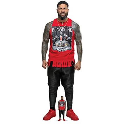 Star Cutouts Jey Uso WWE Lifesize Cardboard Cutout - 189cm Star Cutouts Jey Uso WWE Lifesize Cardboard Cutout - 189cm