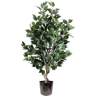 Leaf - 100cm Ficus Twist Tree - Planter - Artificial plant Leaf - 100cm Ficus Twist Tree - Planter - Artificial plant