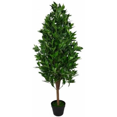 UK Leaf 120cm Artificial Topiary Bay Tree Pyramid Cone - Extra Large UK Leaf 120cm Artificial Topiary Bay Tree Pyramid Cone - Extra Large