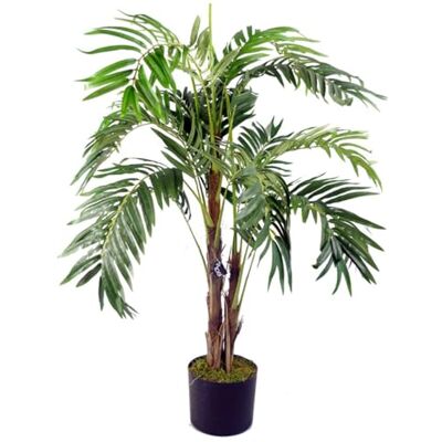 Genuine Leaf Design UK 120cm Leaf Large Artificial Palm Tree - Natural green - Artificial Plant Genuine Leaf Design UK 120cm Leaf Large Artificial Palm Tree - Natural green - Artificial Plant