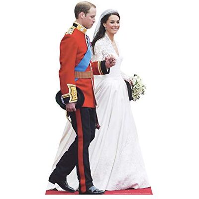 Kate William Giant Figurine - Royal Couple Decor Kate William Giant Figurine - Royal Couple Decor