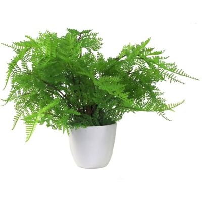 Leaf Design UK Artificial Fern 30cm Green - Artificial Fern Plant Leaf Design UK Artificial Fern 30cm Green - Artificial Fern Plant