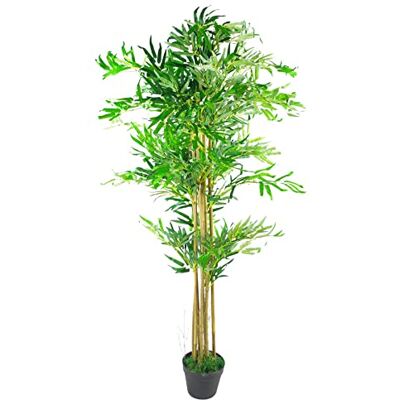 Leaf - Bamboo Tree 150cm - Natural Look - Artificial Plant Leaf - Bamboo Tree 150cm - Natural Look - Artificial Plant