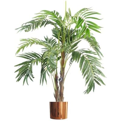 Leaf 120cm Premium Artificial palm tree with pot - Unisex - Artificial Plant Leaf 120cm Premium Artificial palm tree with pot - Unisex - Artificial Plant