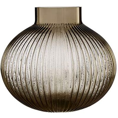 Premier Housewares Large Nullah Glass Vase - Glass Vase Premier Housewares Large Nullah Glass Vase - Glass Vase