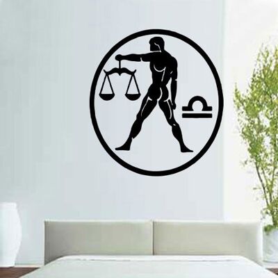 Kult Kanvas Libra Medallion Zodiac Star Sign Decal Wall Sticker (BED7) Kult Kanvas Libra Medallion Zodiac Star Sign Decal Wall Sticker (BED7)